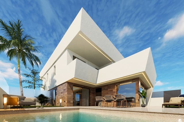 3 slaapkamer Villa te koop in San Pedro del Pinatar ciudad, San Pedro del Pinatar met zwembad - € 519.950 (Ref: 9914002)