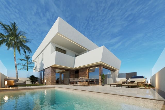 3 slaapkamer Villa te koop in San Pedro del Pinatar ciudad, San Pedro del Pinatar met zwembad - € 519.950 (Ref: 9914002)