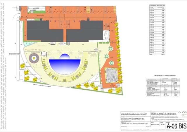 Apartamento de 2 habitaciones en Puerto Deportivo, Guardamar del Segura en venta con piscina garaje - 253.000 € (Ref: 9917027)