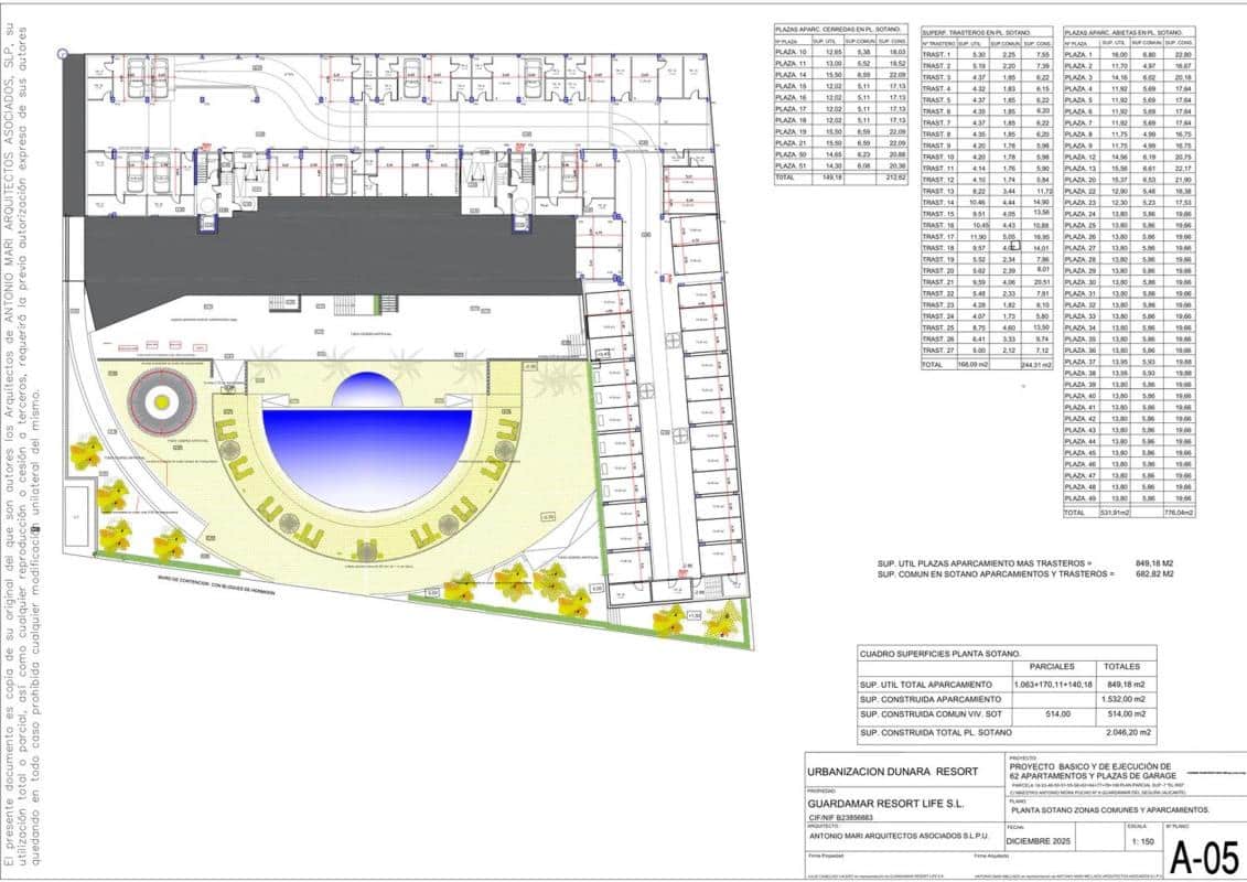 2 soveværelse Lejlighed til salg i Guardamar del Segura med swimmingpool garage - € 253.000 (Ref: 9917027)