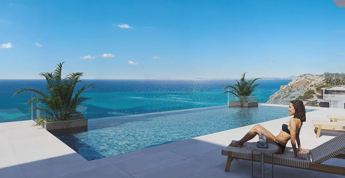 3 bedroom Apartment for sale in La Villajoyosa / Vila Joiosa with pool - € 735,000 (Ref: 9917045)