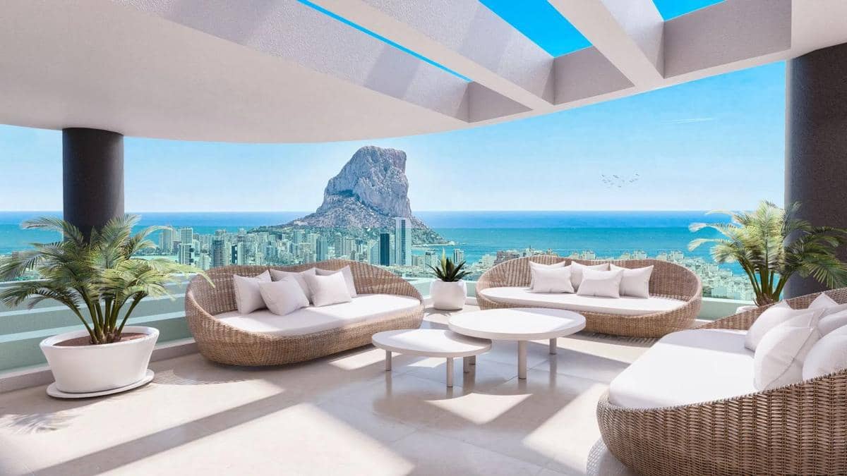 3 quarto Apartamento para venda em Calpe / Calp com piscina - 495 000 € (Ref: 9917127)