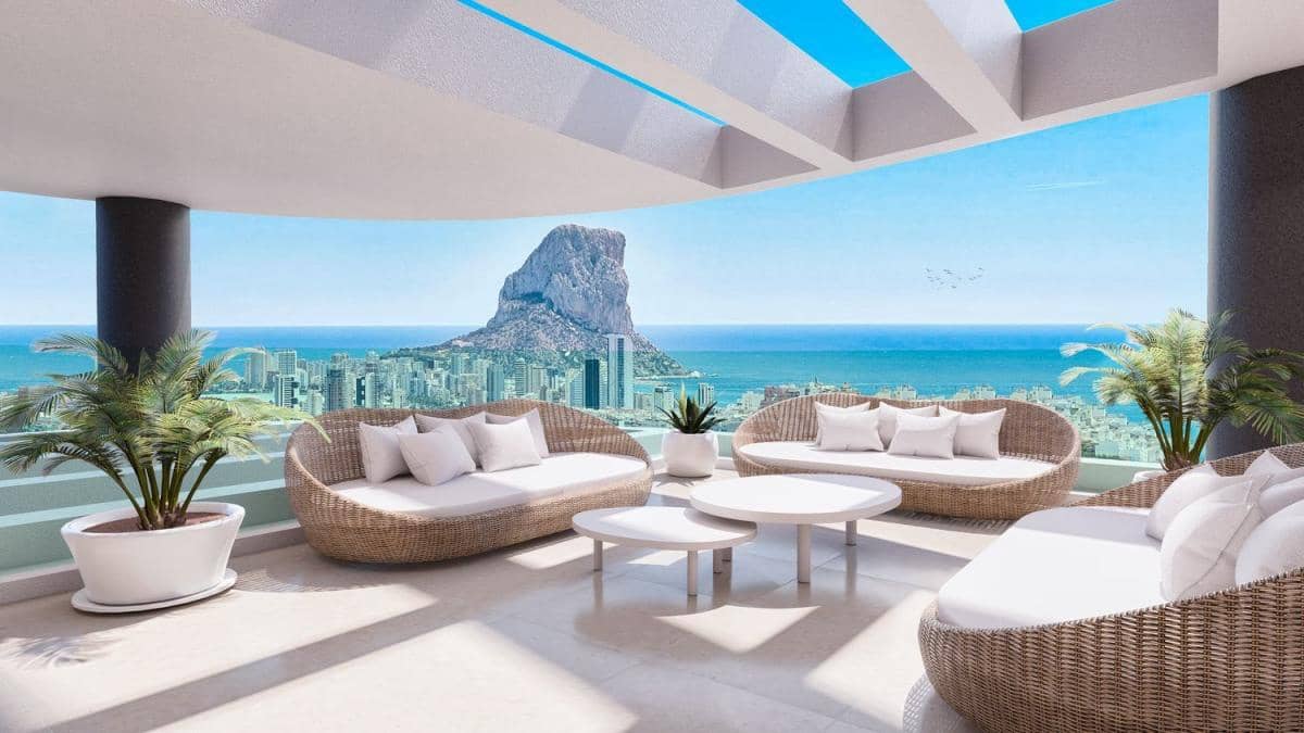 3 quarto Apartamento para venda em Calpe / Calp com piscina - 495 000 € (Ref: 9917127)