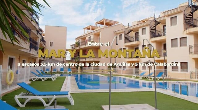 2 soverom Leilighet til salgs i Los Collados - Los Geraneos, Aguilas med svømmebasseng garasje - € 110 000 (Ref: 9918121)