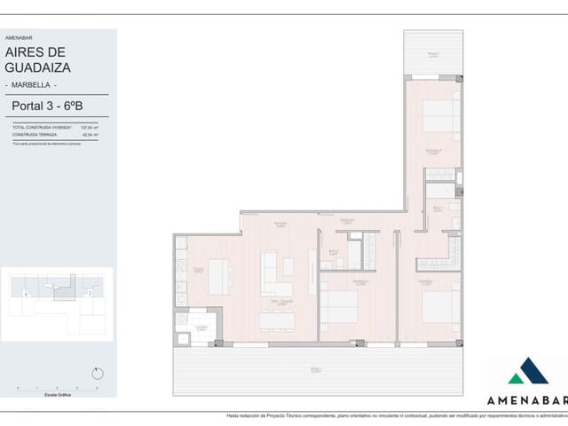 3 soverom Leilighet til salgs i Rodeo Alto - Guadaiza - La Campana, Marbella med svømmebasseng garasje - € 564 375 (Ref: 9918158)