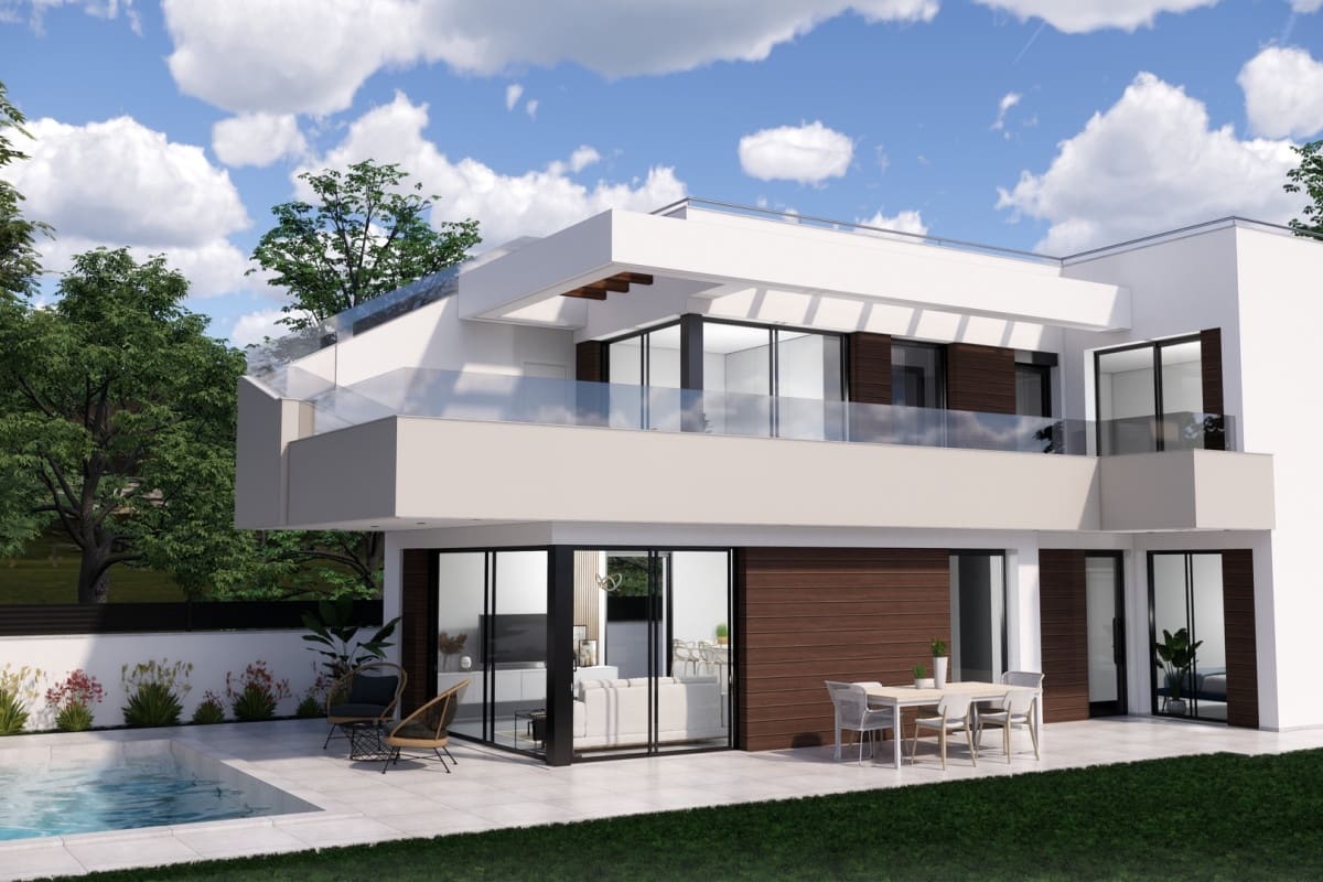 3 bedroom Villa for sale in Pilar de la Horadada with pool - € 420,000 (Ref: 9918185)
