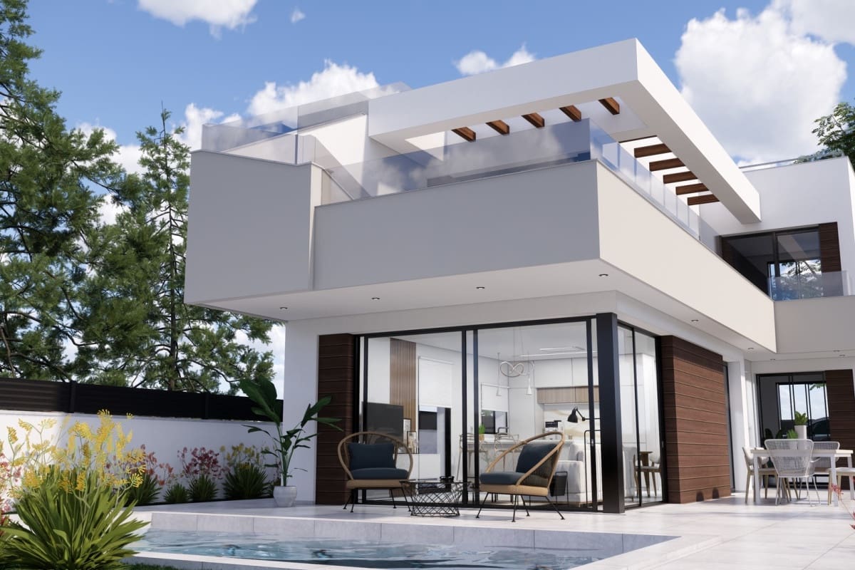 3 bedroom Villa for sale in Pilar de la Horadada with pool - € 420,000 (Ref: 9918185)