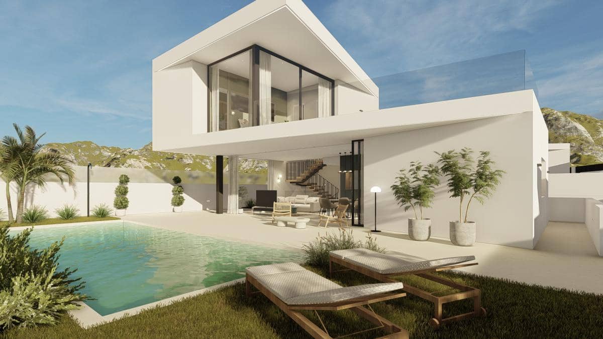 3 soveværelse Villa til salg i Polop med swimmingpool garage - € 755.000 (Ref: 9918187)