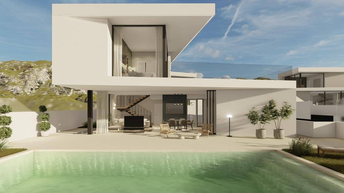 3 soveværelse Villa til salg i Polop med swimmingpool garage - € 755.000 (Ref: 9918187)