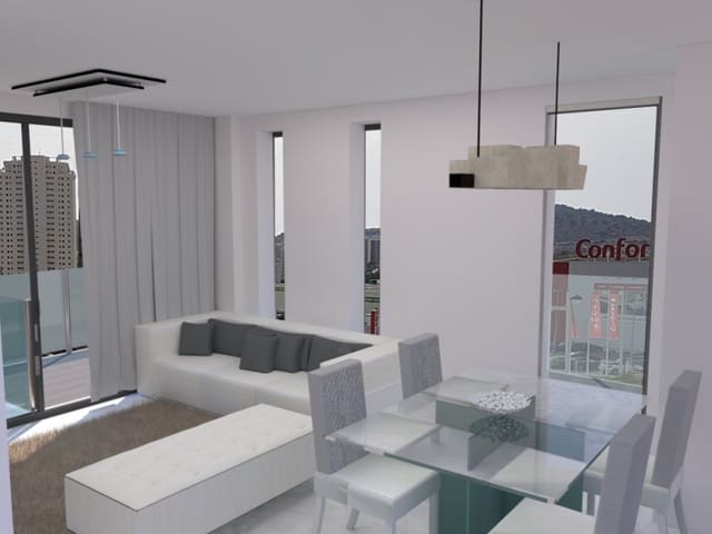 Apartamento de 2 habitaciones en Cala de Finestrat, Finestrat en venta con piscina - 275.000 € (Ref: 9918221)