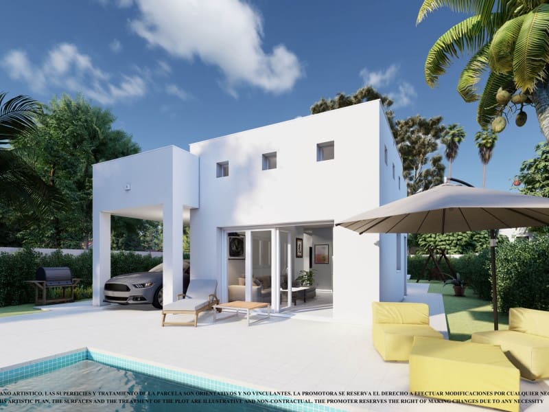 3 Zimmer Villa zu verkaufen in Los Alcazares mit Pool - 397.650 € (Ref: 9918232)