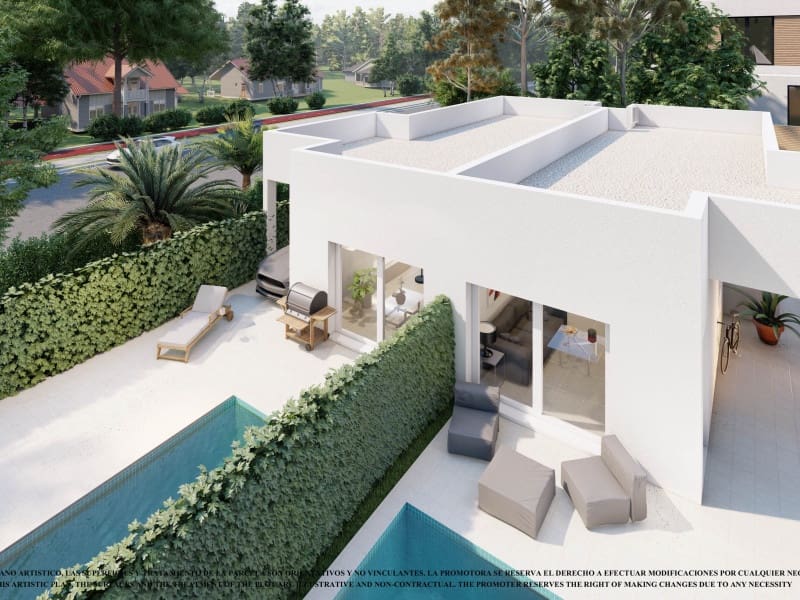 3 Zimmer Villa zu verkaufen in Los Alcazares mit Pool - 397.650 € (Ref: 9918232)