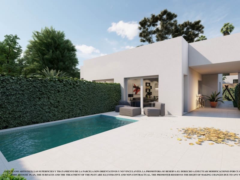 3 Zimmer Villa zu verkaufen in Los Alcazares mit Pool - 397.650 € (Ref: 9918232)