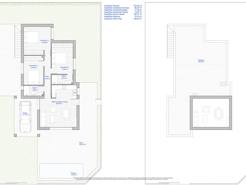 3 Zimmer Villa zu verkaufen in Los Alcazares mit Pool - 397.650 € (Ref: 9918232)