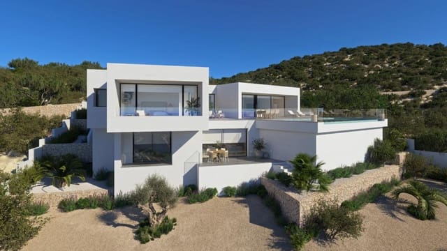 3 soveværelse Villa til salg i Cumbre del Sol, Benitachell / Benitatxell med swimmingpool - € 2.249.000 (Ref: 9918235)