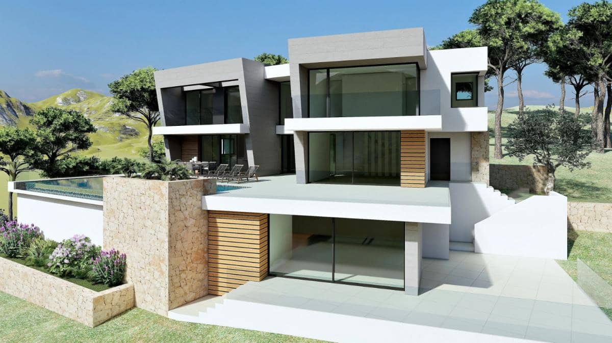 3 sypialnia Willa na sprzedaż w Benitachell / Benitatxell z basenem - 2 450 000 € (Ref: 9918236)