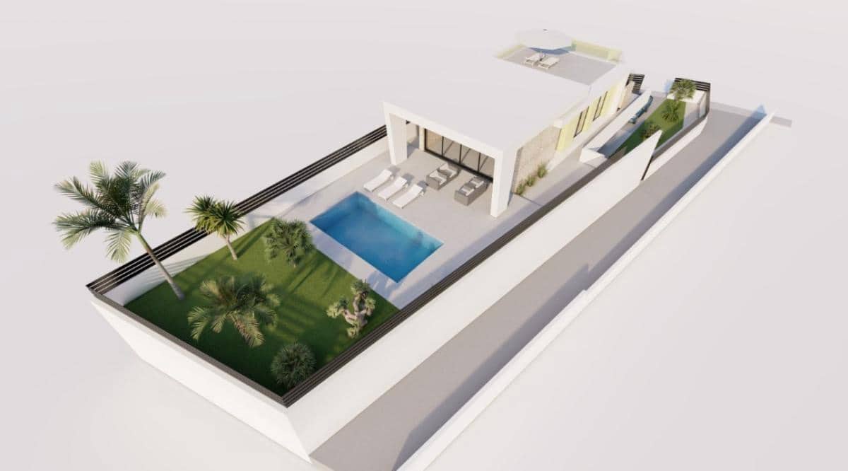 3 makuuhuone Huvila myytävänä paikassa Torrevieja mukana uima-altaan - 700 000 € (Ref: 9918247)