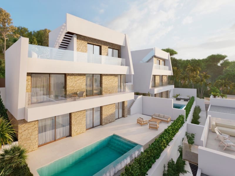 Chalet de 3 habitaciones en Finestrat en venta con piscina - 635.000 € (Ref: 9918266)
