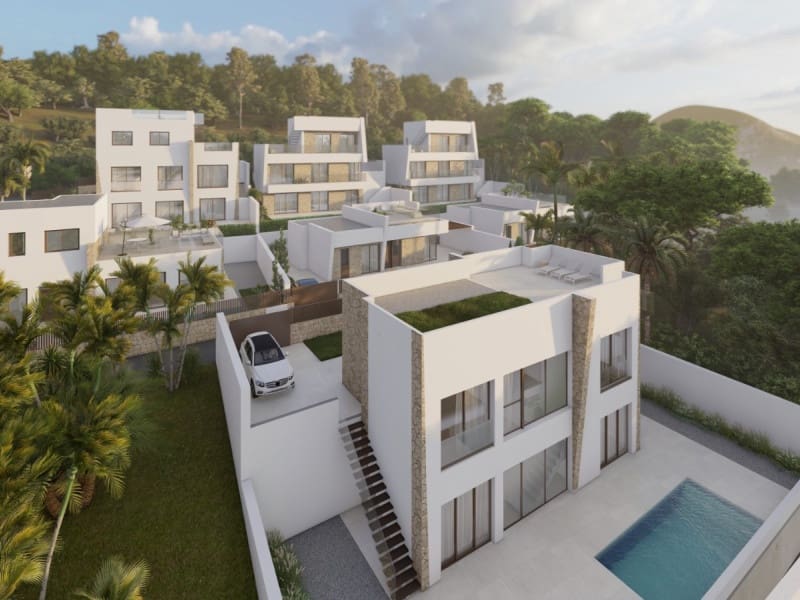 Chalet de 3 habitaciones en Finestrat en venta con piscina - 635.000 € (Ref: 9918266)