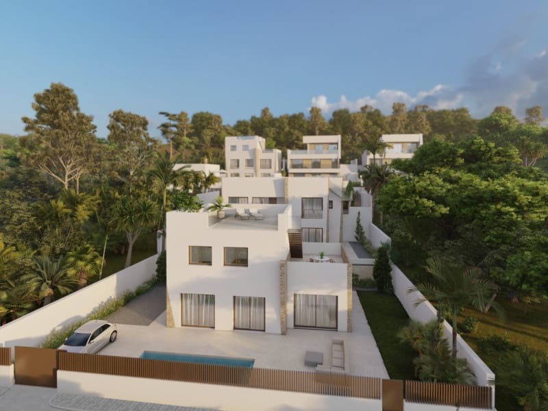 Chalet de 3 habitaciones en Finestrat en venta con piscina - 635.000 € (Ref: 9918266)