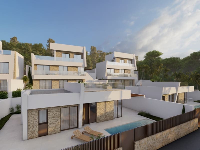 Chalet de 3 habitaciones en Finestrat en venta con piscina - 635.000 € (Ref: 9918266)