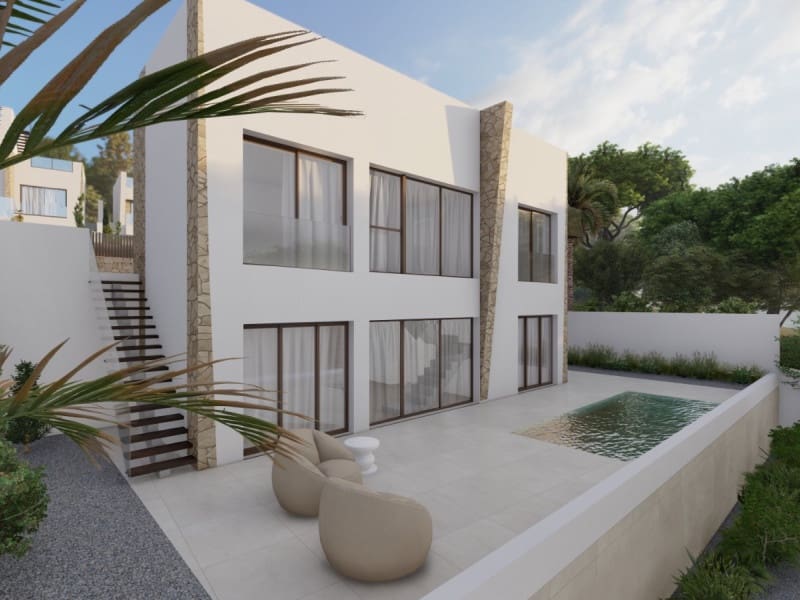 Chalet de 3 habitaciones en Finestrat en venta con piscina - 635.000 € (Ref: 9918266)