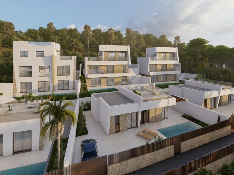 Chalet de 3 habitaciones en Finestrat en venta con piscina - 635.000 € (Ref: 9918266)