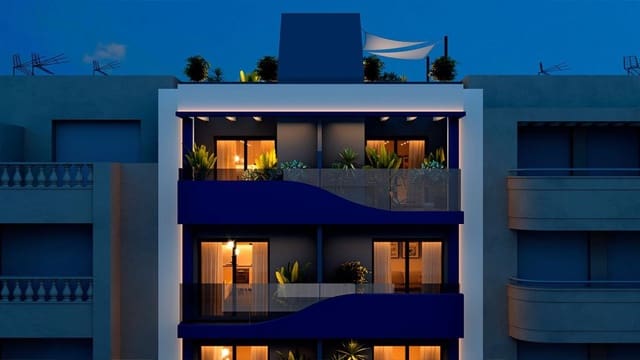 1 soverom Leilighet til salgs i Playa del Acequión, Torrevieja med svømmebasseng - € 199 000 (Ref: 9918372)
