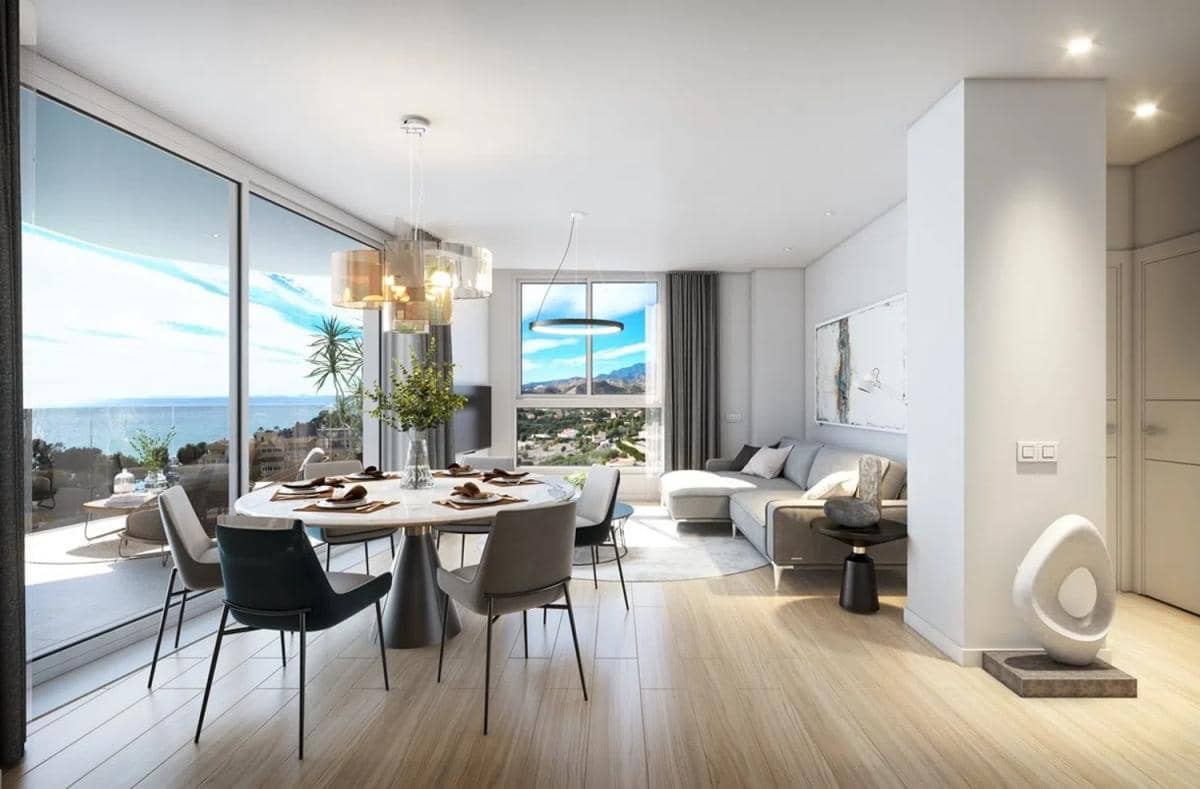 2 Zimmer Apartment zu verkaufen in La Villajoyosa / Vila Joiosa mit Pool - 520.000 € (Ref: 9918375)