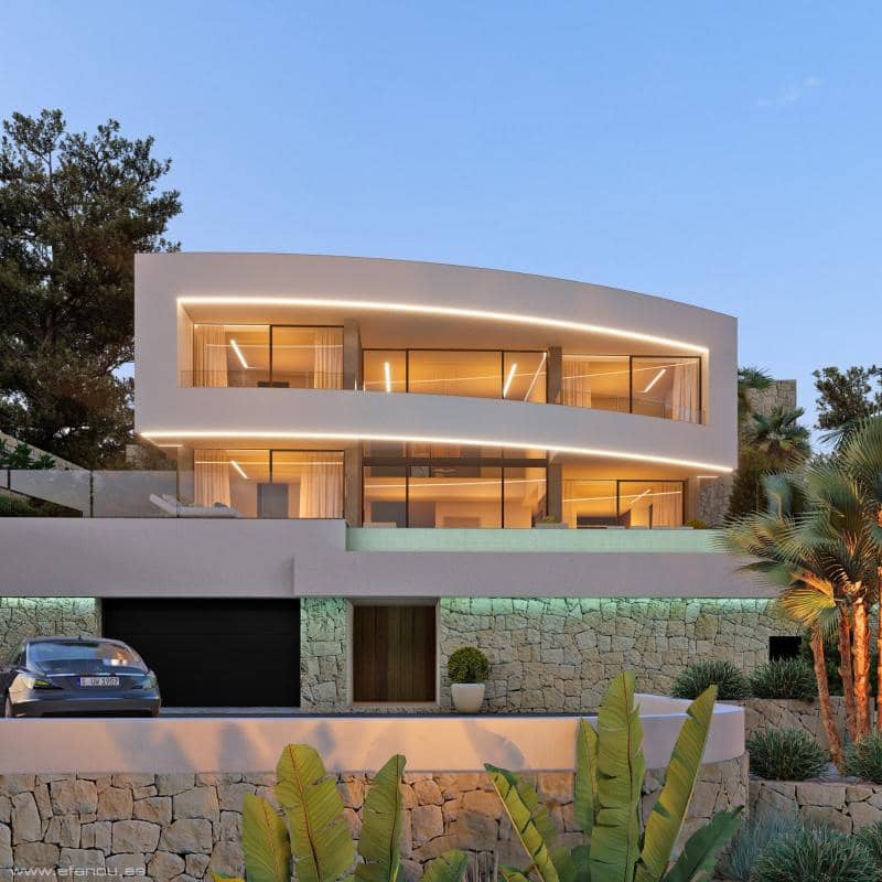 4 soveværelse Villa til salg i Calpe / Calp med swimmingpool - € 2.200.000 (Ref: 9918410)