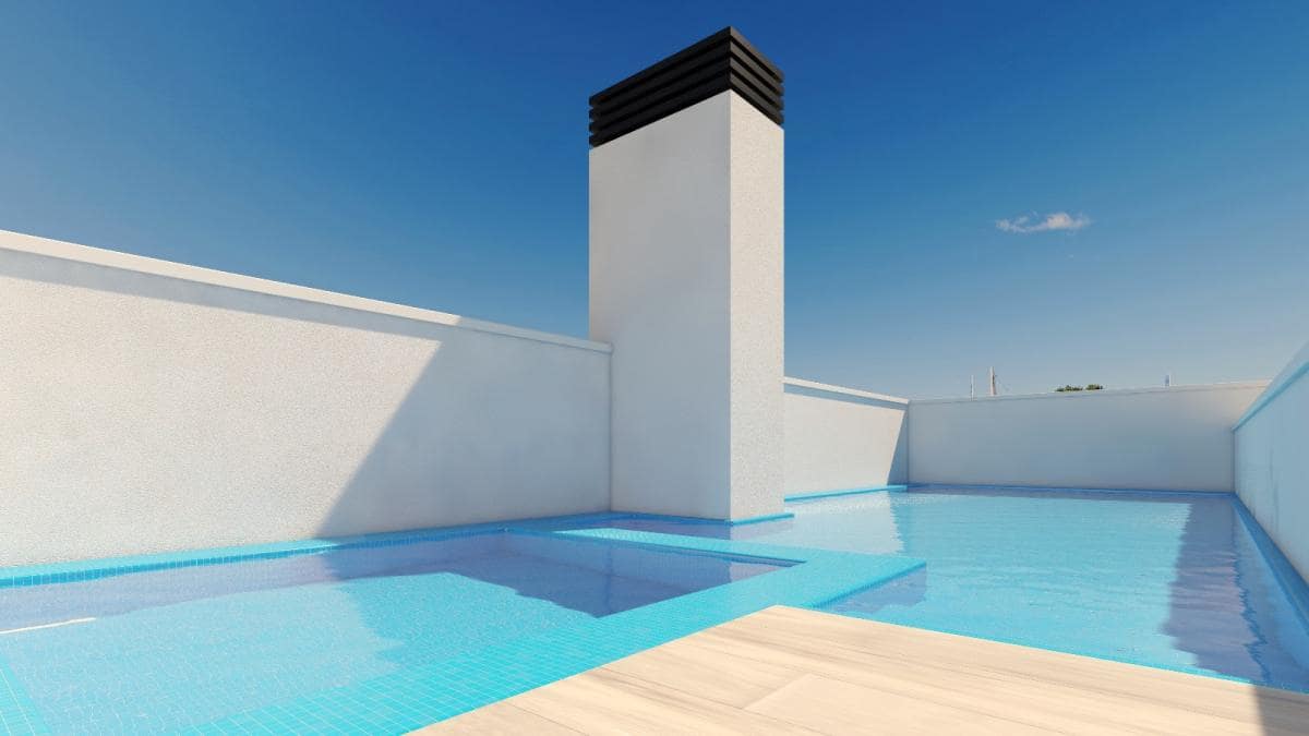 3 makuuhuone Huoneisto myytävänä paikassa Torrevieja mukana uima-altaan - 279 000 € (Ref: 9918414)
