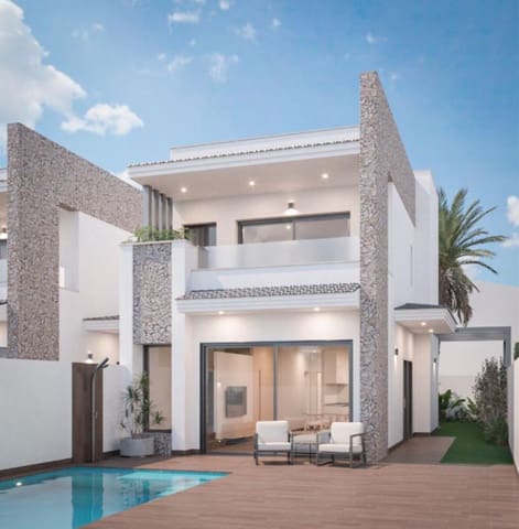 3 soverom Villa til salgs i San Pedro del Pinatar ciudad, San Pedro del Pinatar med svømmebasseng - € 479 900 (Ref: 9918428)
