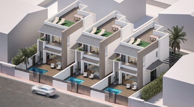 3 soverom Villa til salgs i San Pedro del Pinatar ciudad, San Pedro del Pinatar med svømmebasseng - € 479 900 (Ref: 9918428)
