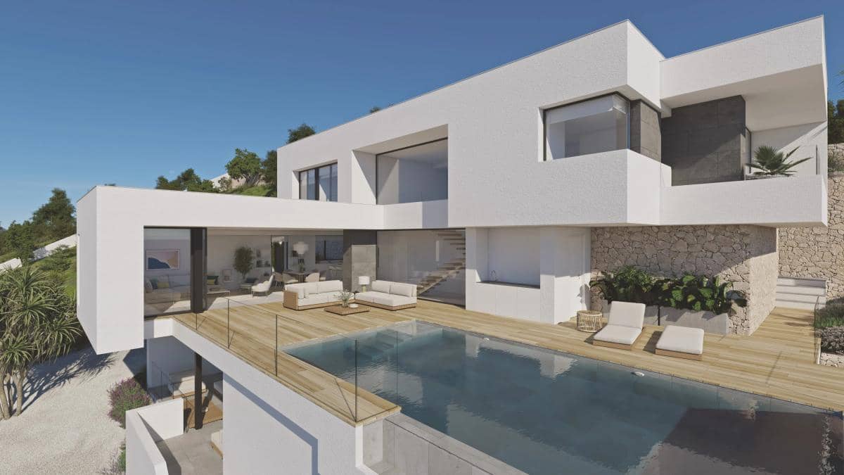 Chalet de 3 habitaciones en Benitachell / Benitatxell en venta con piscina - 2.155.975 € (Ref: 9918442)