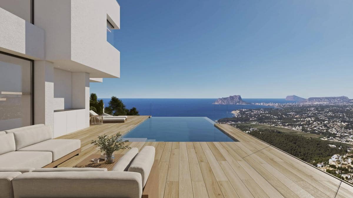 Chalet de 3 habitaciones en Benitachell / Benitatxell en venta con piscina - 2.155.975 € (Ref: 9918442)