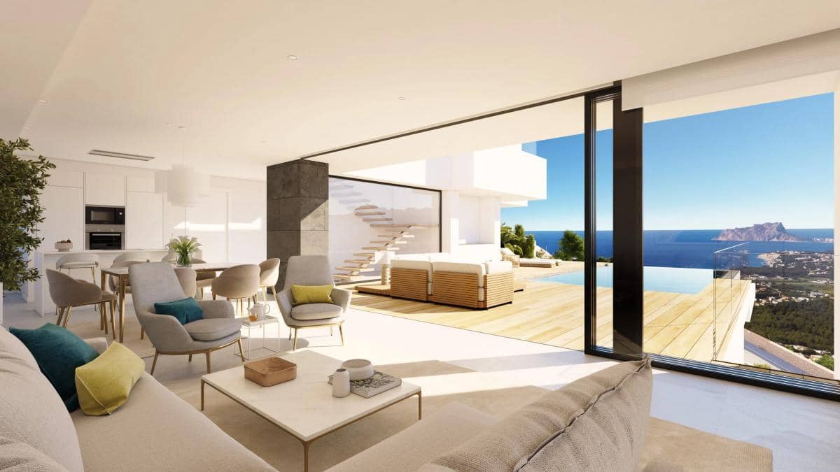 Chalet de 3 habitaciones en Benitachell / Benitatxell en venta con piscina - 2.155.975 € (Ref: 9918442)