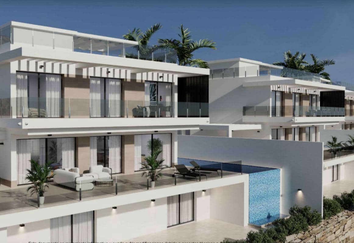 4 chambre Villa/Maison à vendre à Finestrat avec piscine garage - 2 900 000 € (Ref: 9918455)