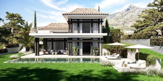 4 soveværelse Villa til salg i Nagüeles Alto, Marbella med swimmingpool garage - € 4.850.000 (Ref: 9918499)