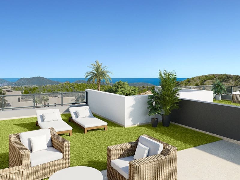 4 quarto Apartamento para venda em Finestrat com piscina garagem - 555 000 € (Ref: 9918528)