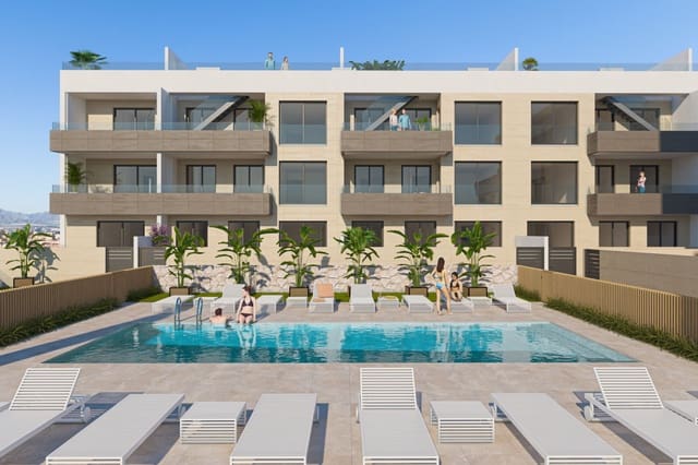 2 soveværelse Lejlighed til salg i El Hornillo, Aguilas med swimmingpool garage - € 267.000 (Ref: 9918534)