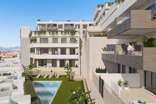 2 soveværelse Lejlighed til salg i El Hornillo, Aguilas med swimmingpool garage - € 267.000 (Ref: 9918534)