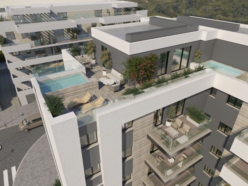 3 makuuhuone Huoneisto myytävänä paikassa Mijas mukana uima-altaan - 369 000 € (Ref: 9918538)