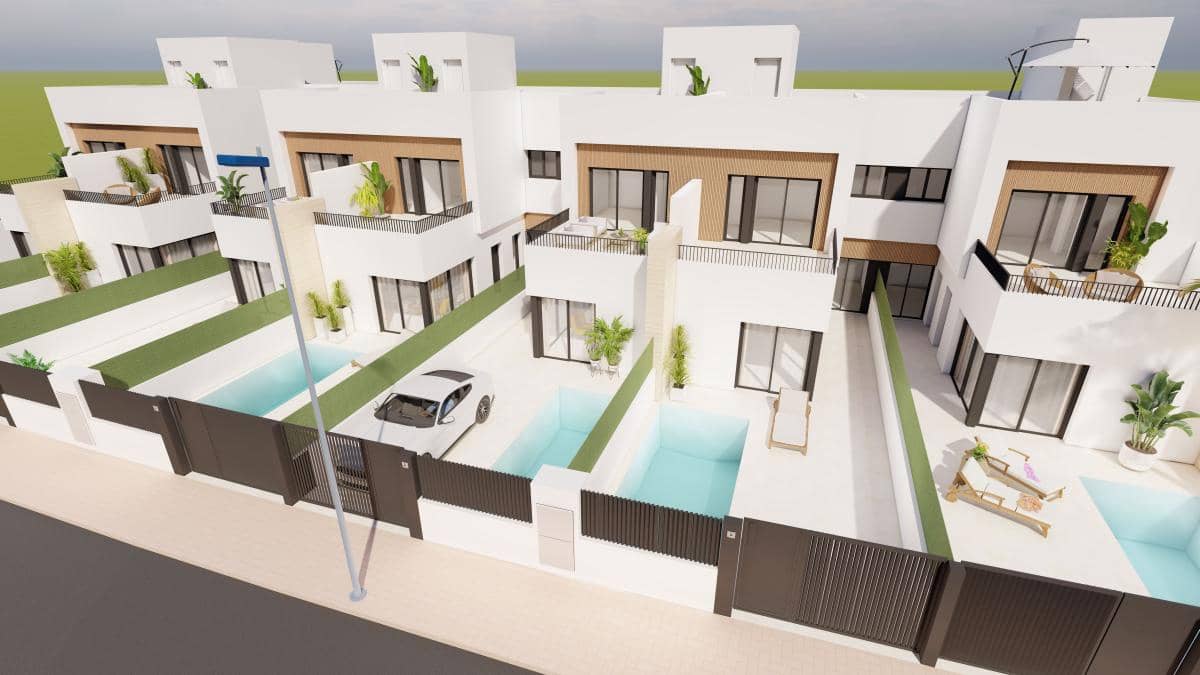 3 soveværelse Villa til salg i Santiago de la Ribera med swimmingpool - € 369.900 (Ref: 9918547)