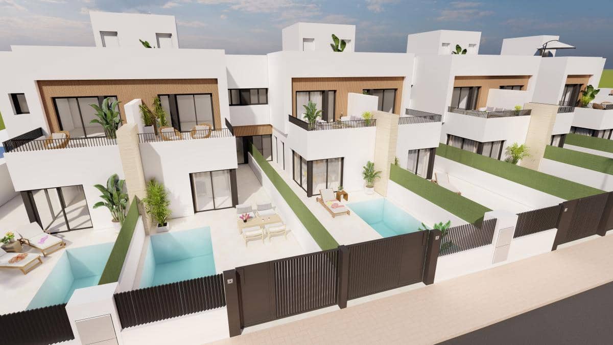 3 soveværelse Villa til salg i Santiago de la Ribera med swimmingpool - € 369.900 (Ref: 9918547)