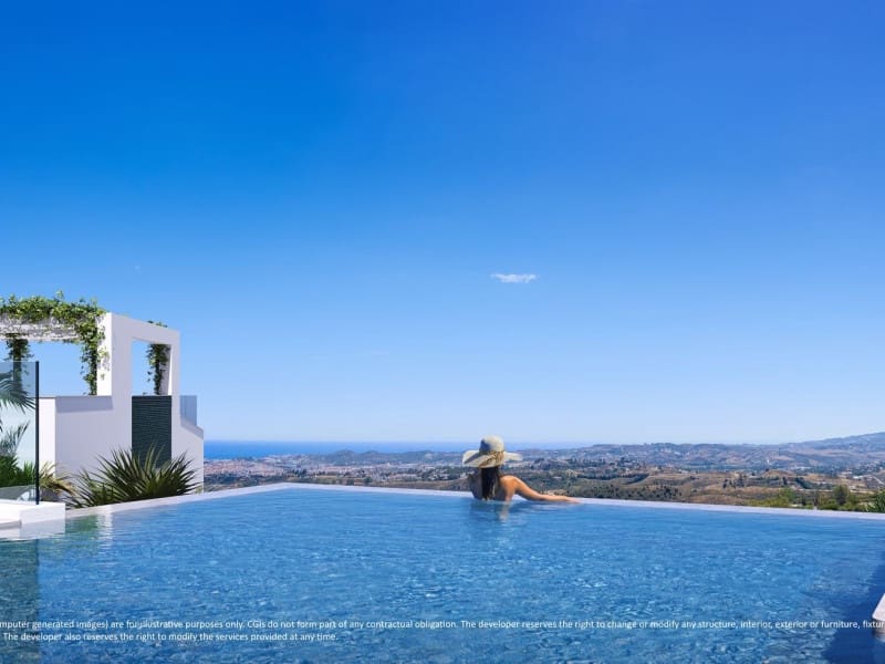 Apartamento de 2 habitaciones en Mijas en venta con piscina - 538.700 € (Ref: 9918549)