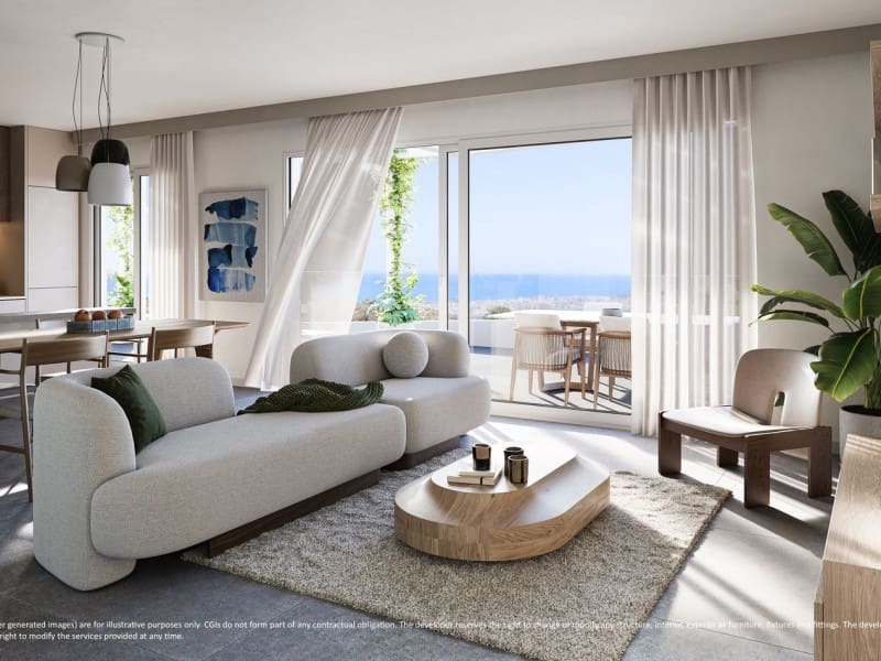 Apartamento de 2 habitaciones en Mijas en venta con piscina - 538.700 € (Ref: 9918549)