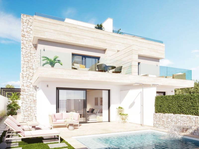 3 bedroom Villa for sale in San Pedro del Pinatar with pool - € 489,000 (Ref: 9920716)
