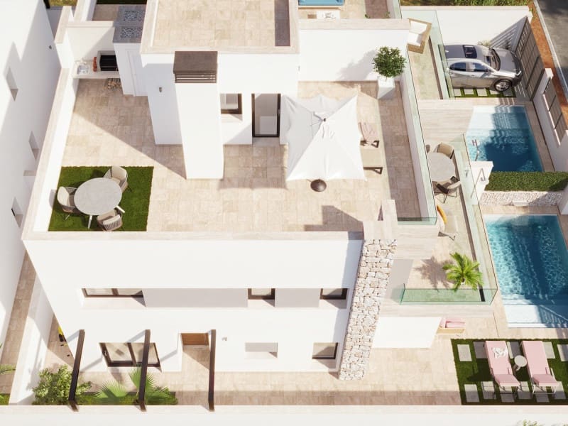 3 bedroom Villa for sale in San Pedro del Pinatar with pool - € 489,000 (Ref: 9920716)