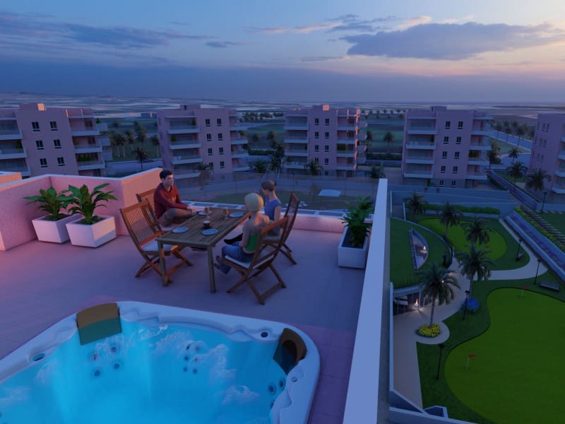 3 soveværelse Lejlighed til salg i Guardamar del Segura med swimmingpool garage - € 344.900 (Ref: 9920821)