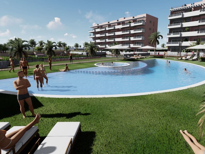 3 soveværelse Lejlighed til salg i Guardamar del Segura med swimmingpool garage - € 344.900 (Ref: 9920821)